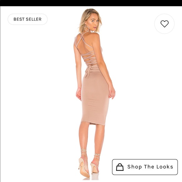 Revolve backless midi dress - Picture 3 of 11